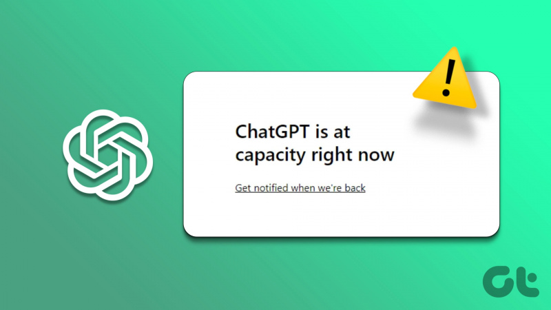 8 sätt att åtgärda felet 'ChatGPT har kapacitet just nu'.