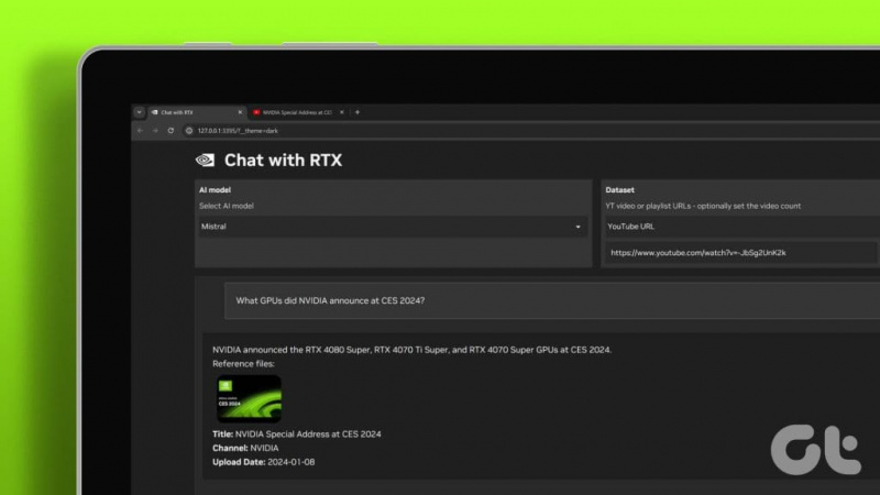 Hur man laddar ner och använder NVIDIA Chat med RTX på Windows