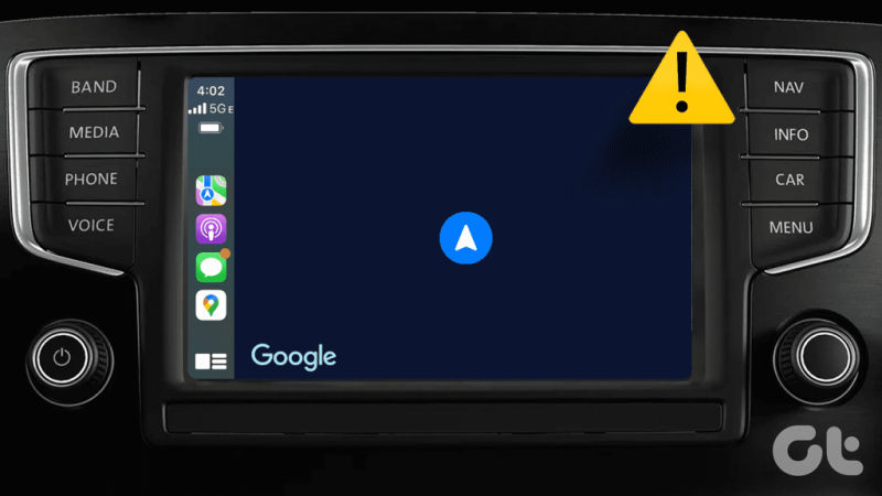 6 correzioni per Google Maps che mostra una schermata vuota su CarPlay