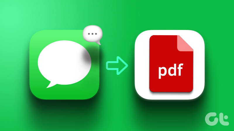 Cómo exportar iMessages a PDF en Mac y iPhone