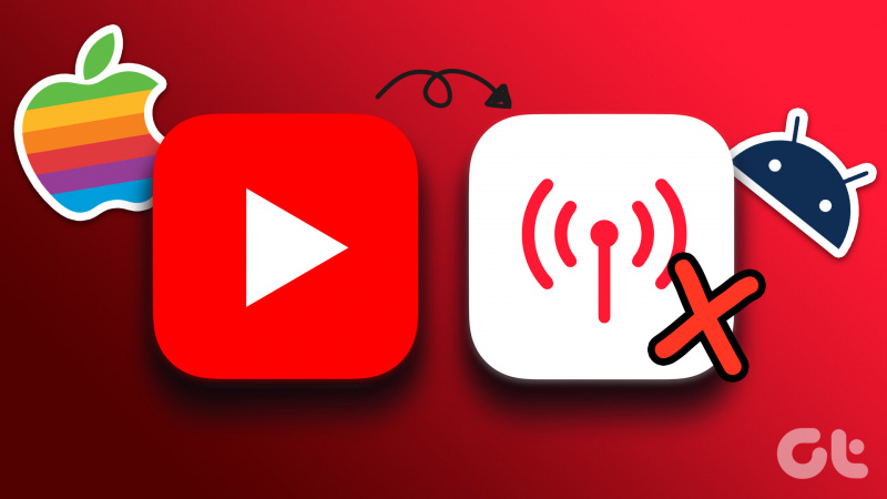 Top 8 načina da popravite mogućnost da se YouTube ne povezuje s internetom na Androidu i iPhoneu