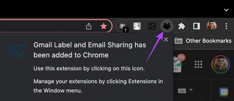   Přidáno rozšíření pro Chrome