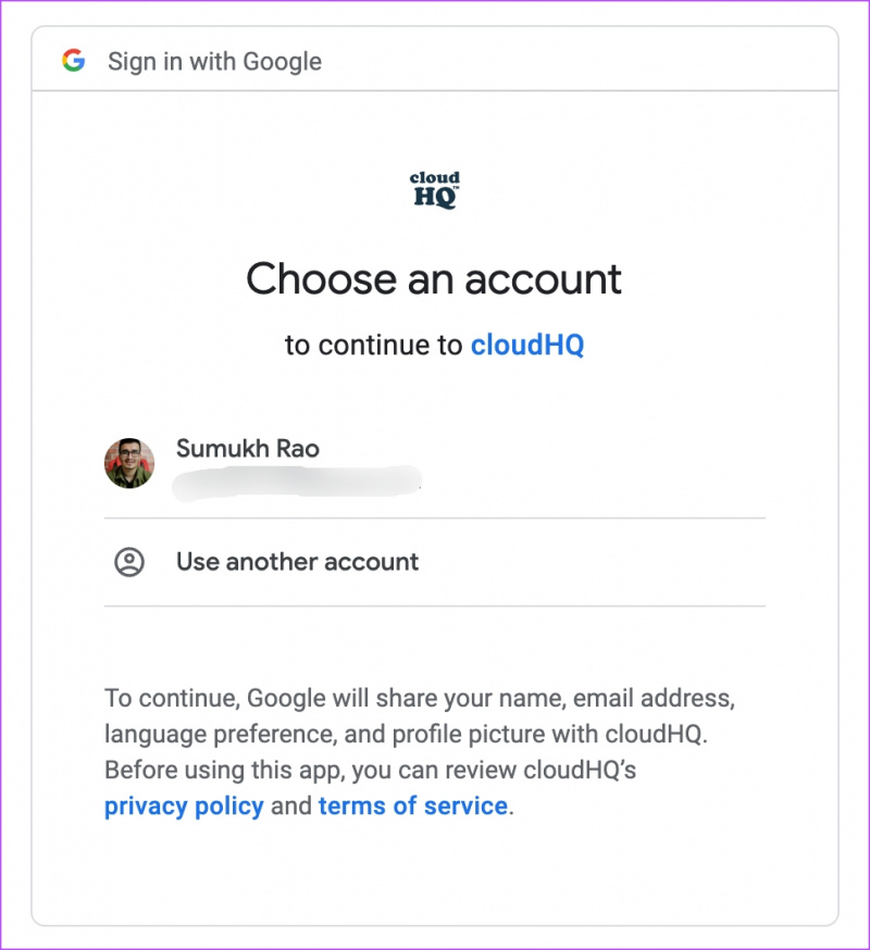   gmail hesabını seç