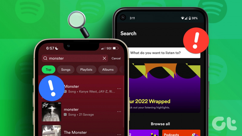 Topp 8 måter å fikse Spotify-søk som ikke fungerer på Android og iPhone