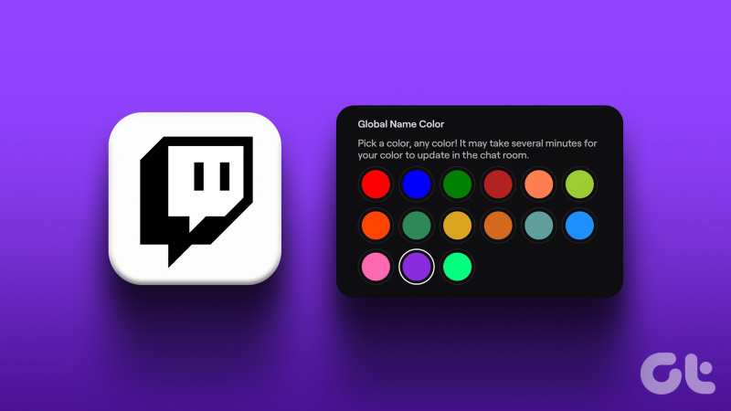 Comment changer la couleur de votre nom sur Twitch sur le Web et l'application mobile