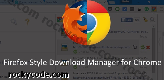 3 Chrome用Firefoxスタイルダウンロードマネージャー拡張機能