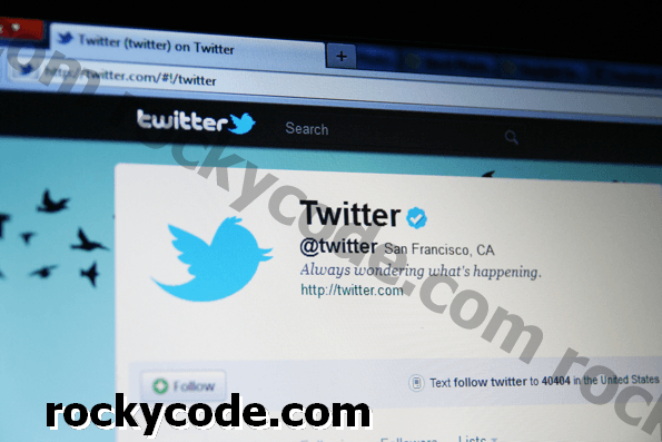 Twitter schort het eigen CEO-account op