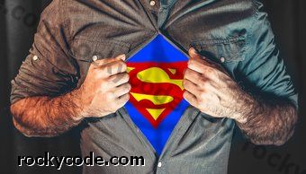 Hvordan lage et kult superhelt-plakat på nettet