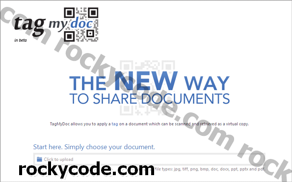 QR Kodları Kullanarak Herhangi Bir Kelime, PPT, PDF Belgesi veya Görüntü Dosyasının Paylaşılması