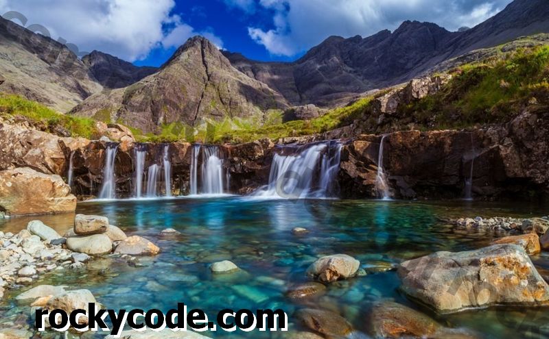 9 spektakuläre HD-Wasserfall-Hintergründe zum Herunterladen