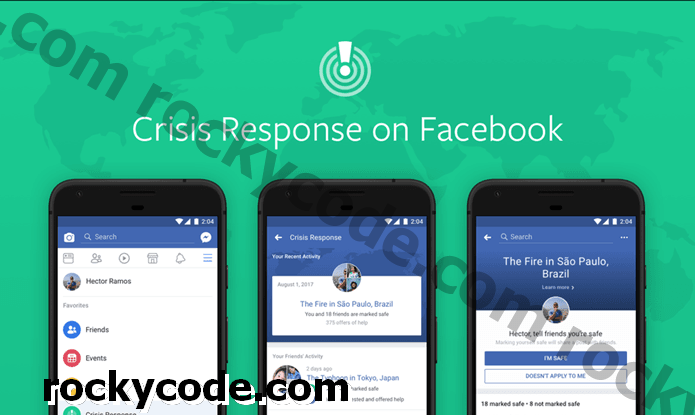 Facebook облегчает реагирование пользователей на кризисные ситуации