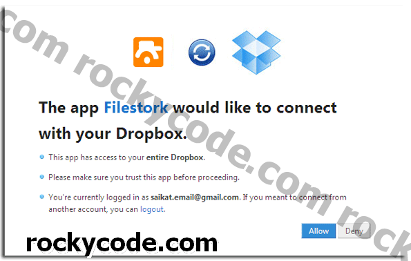 So lassen Sie Dateien mit FileStork direkt an Ihre Dropbox senden