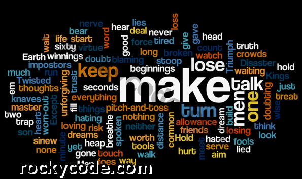 Jak stworzyć niesamowite Word Cloud z Wordle