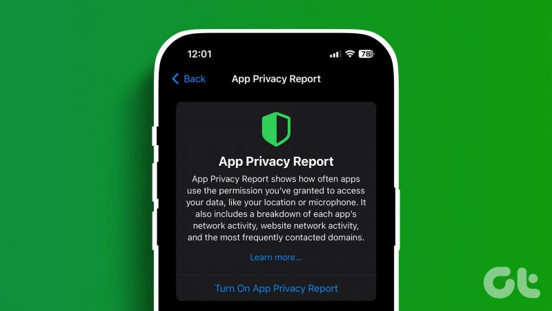 Vad är appens sekretessrapport på iPhone och hur man använder den