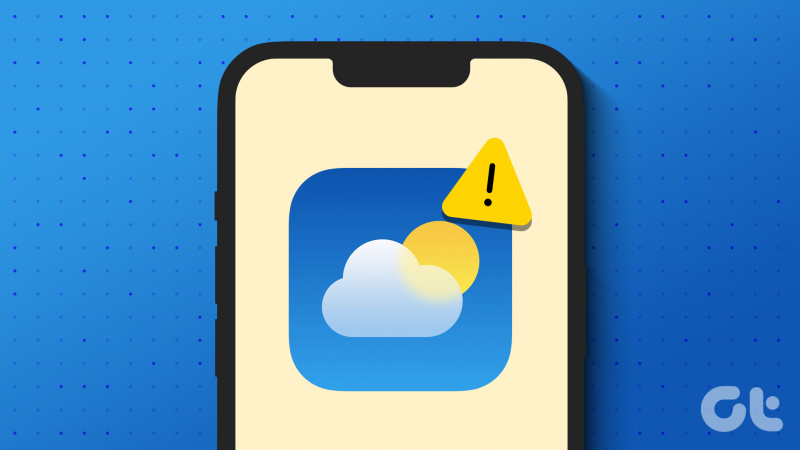 9 modi per correggere l'app Apple Weather che non funziona su iPhone