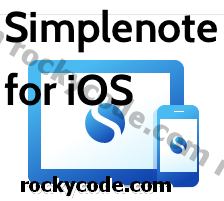 Revue Simplenote pour iOS: application Texte uniquement et Notes multiplateforme avec synchronisation