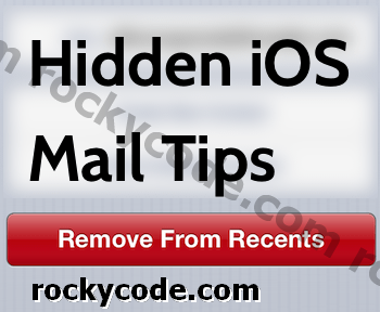 Kā iOS Mail ātri izdzēst jaunākos adresātus un piekļuves melnrakstus