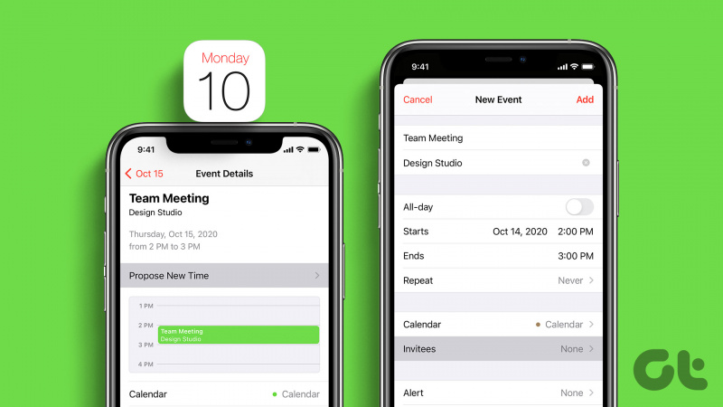 Hur man skickar eller accepterar inbjudningar med kalenderappen på iPhone