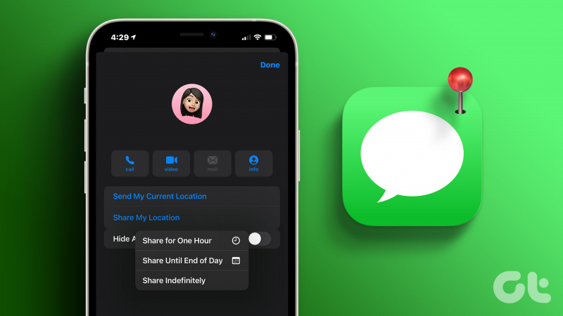 2 beste manieren om live locatie te delen met behulp van de Berichten-app op iPhone