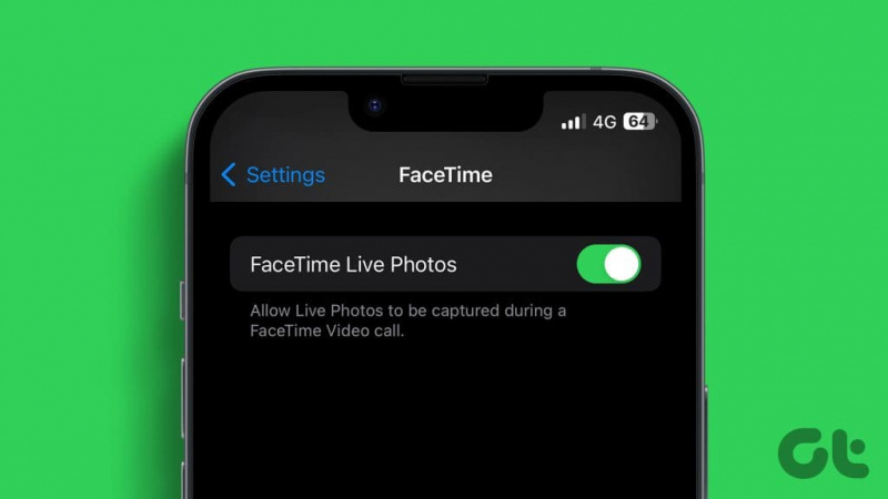 Com activar i trobar FaceTime Live Photos a l'iPhone