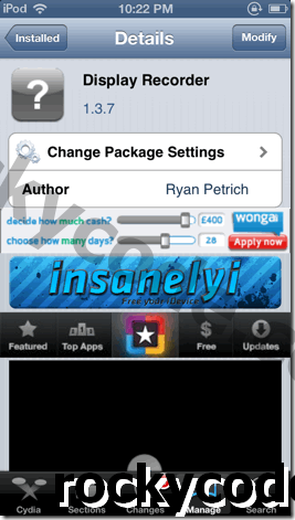 Slik registrerer du skjermaktiviteten på iPhone eller iPod som en lagringsfri video