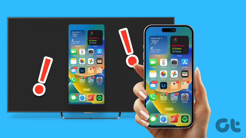 As 10 principais maneiras de corrigir o espelhamento de tela que não funciona no iPhone
