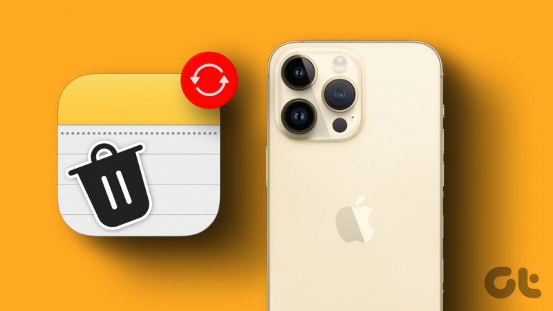 6 sätt att hitta och återställa försvunna iPhone-anteckningar