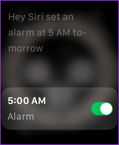   Alarm Siri
