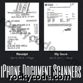 3 fantastiche app gratuite per iPhone per la scansione di ricevute e documenti