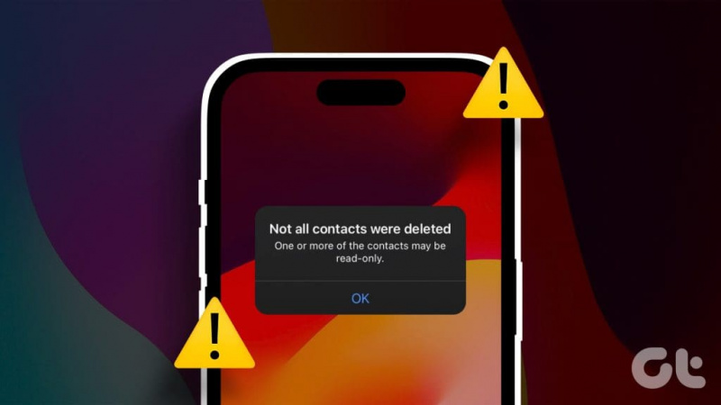 iPhoneの「すべての連絡先が削除されていません」エラーに対するトップ6の修正方法