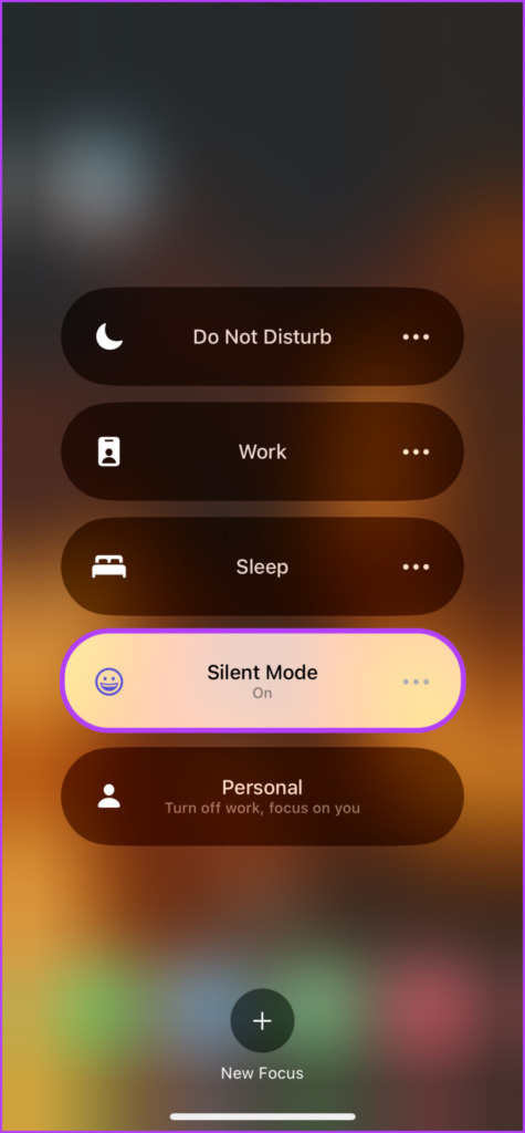   Uključite Focus Mode na iPhoneu