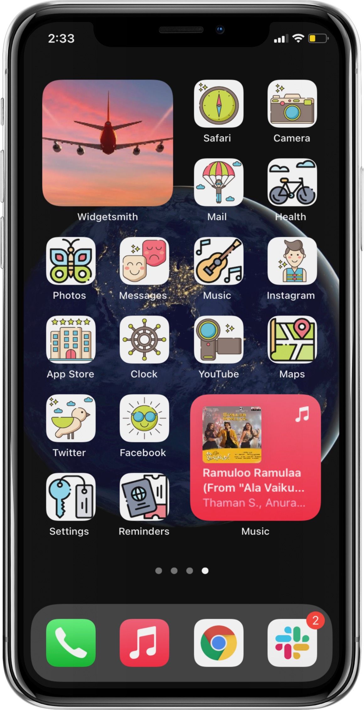 conjunt d’icones d’aplicacions estètiques de viatges per a iphone