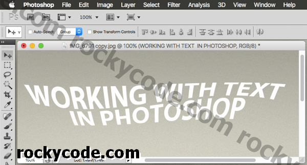 Ako zvládnuť prácu s textom vo Photoshope
