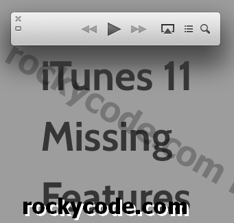 Nabavite stare iTunes unatrag i pronađite nedostajuće značajke na iTunes 11