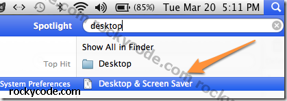 Com personalitzar el fons de l'escriptori i executar la presentació del fons de pantalla a OS X Lion