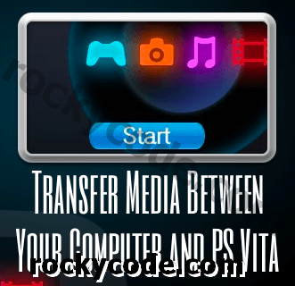 PS Vitaとコンピューターの間でメディアをワイヤレスで転送する方法