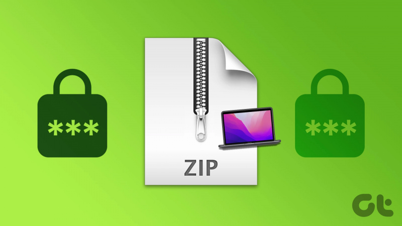 Πώς να δημιουργήσετε και να προσθέσετε κωδικό πρόσβασης σε αρχεία ZIP στο Mac