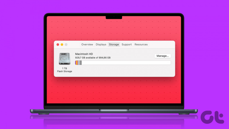 Las 5 mejores formas de verificar el espacio en el disco duro en Mac