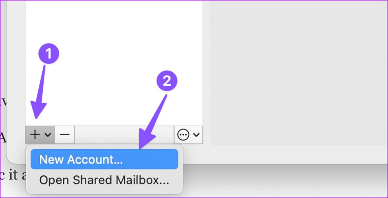   legg til en ny konto for Outlook på Mac