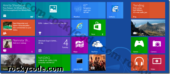Com canviar la ubicació d’instal·lació d’aplicacions modernes de Windows 8