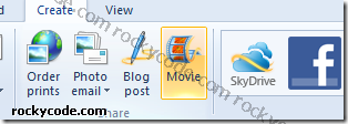 Slik lager du raskt en film fra bildene i kameraet med Windows Live Movie Maker