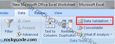 Jak vytvořit rozevírací seznam (ověřovací seznam) v sešitech MS Excel