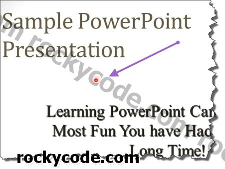 [Rychlý tip] Použijte myš jako laserové ukazovátko v prezentaci PowerPoint