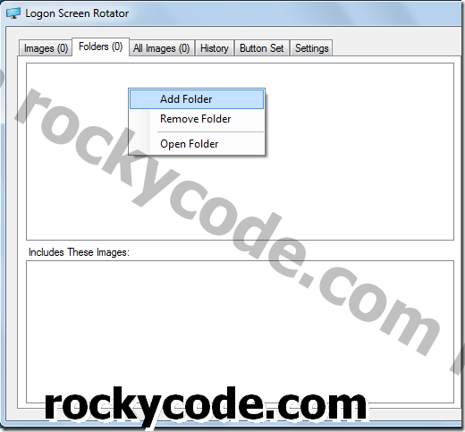 Lo schermo di accesso Rotator ravviva lo sfondo di accesso a Windows 7