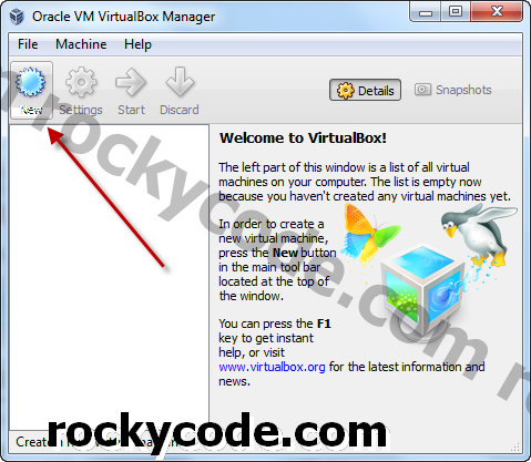 Hvordan bruke VirtualBox til å installere og kjøre Windows 8 i Windows 7 (Forhåndsvisning av forbruker)