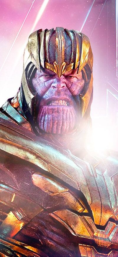 Tapeta pro iPhone z roku 2019 Thanos Avengers Endgame