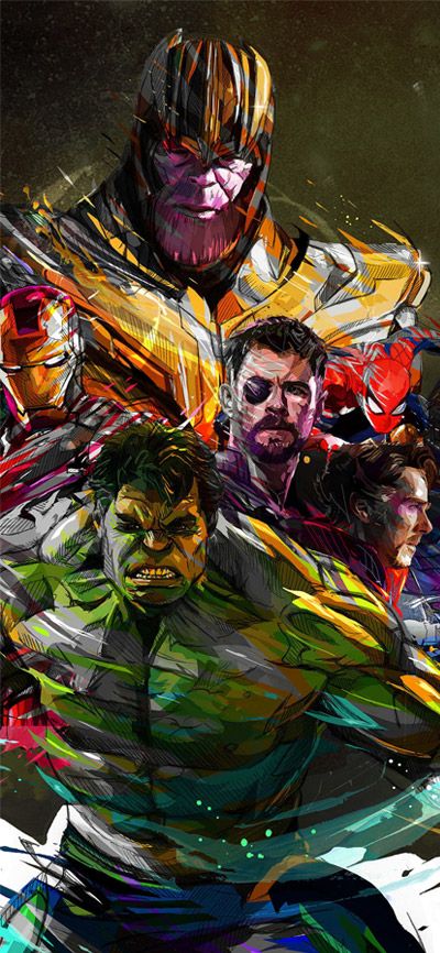 Marvel Avengers iPhone Hintergrundbilder