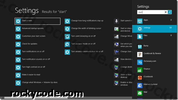 Kaip suasmeninti naująjį „Windows 8“ meniu Pradėti (arba Pradėti ekraną)