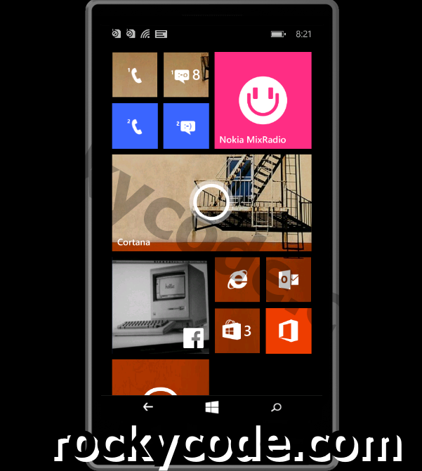 Jak zrcadlit obrazovku Windows Phone 8.1 na počítači se systémem Windows