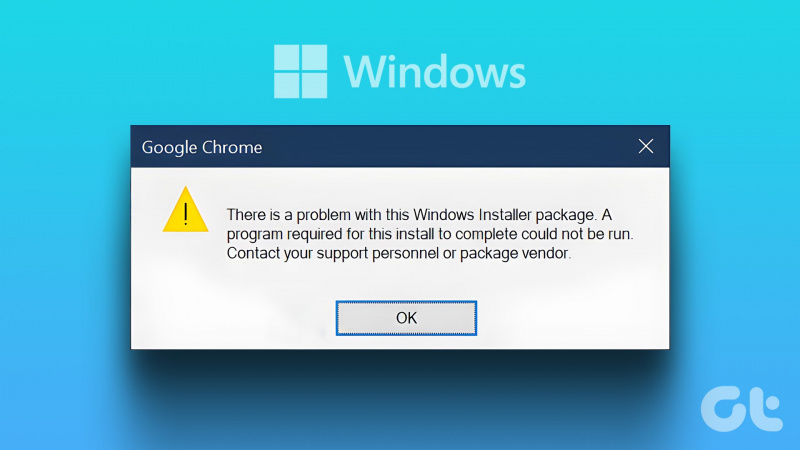   Popravi paket Windows Installer